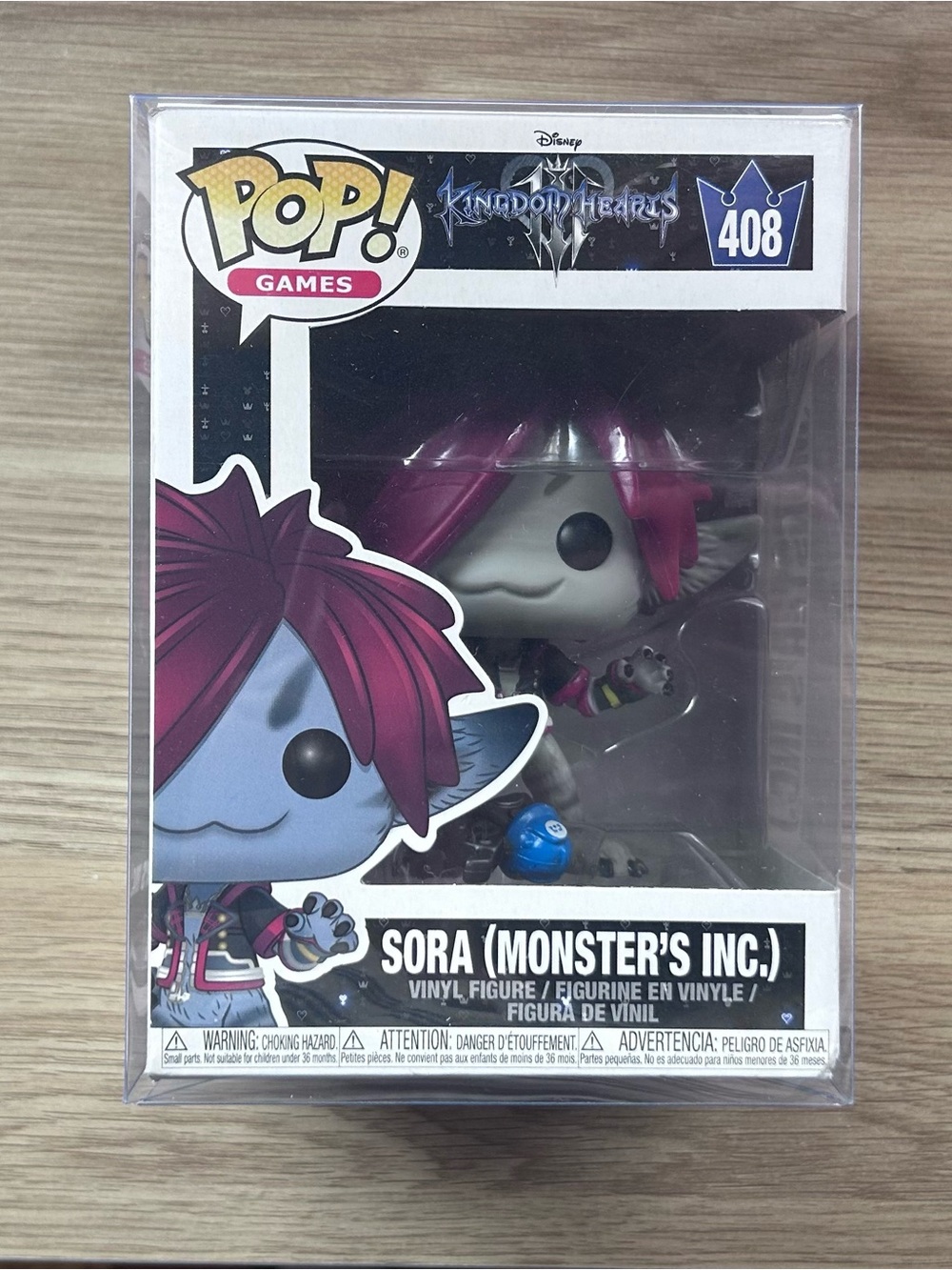 Funko Pop! Games Sora (Monster's Inc.) #408